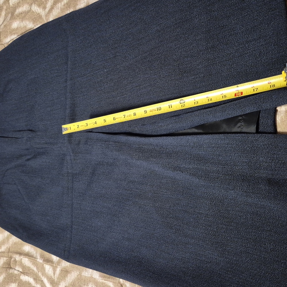 VINTAGE BILL BURNS OF NEW YOK Elegant Dark Gray Skirt Size 16 NWOT - Picture 2 of 8
